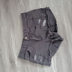 Billabong Black Denim Shorts